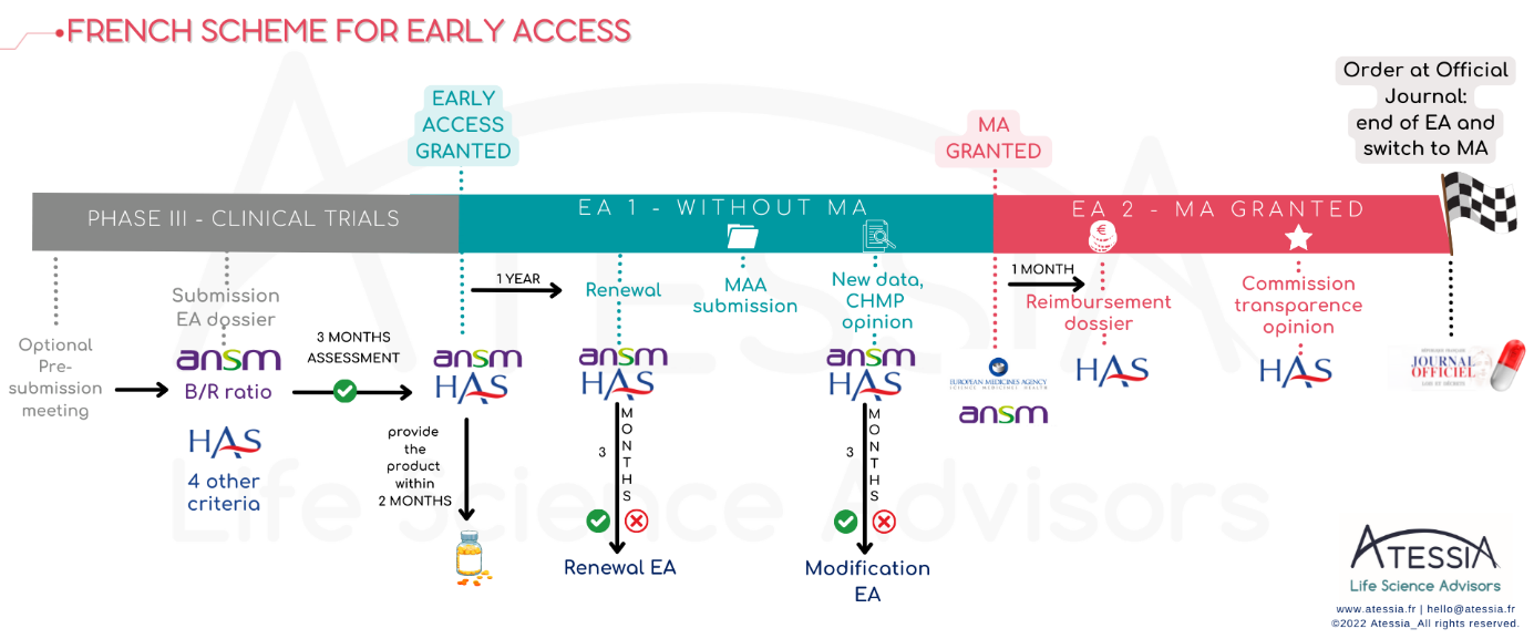 What are the mechanisms for early and compassionate access in France ...