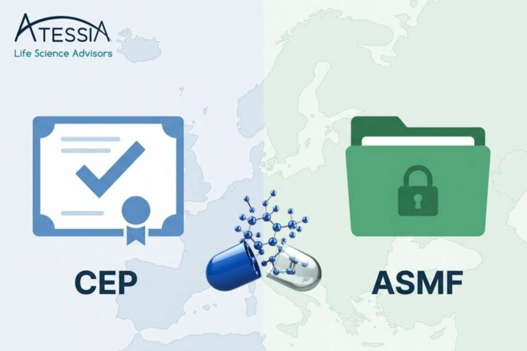 Registration of an active substance in Europe: CEP versus ASMF - Atessia